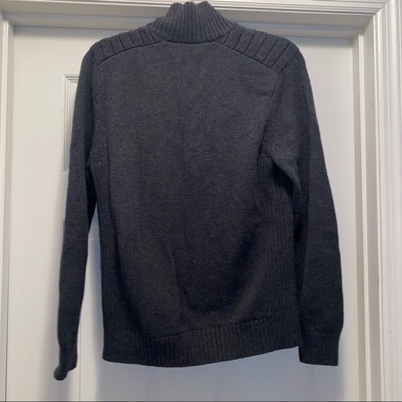 Apt. 9 Men’s Full Zip Gray Sweater - Picture 2 of 4